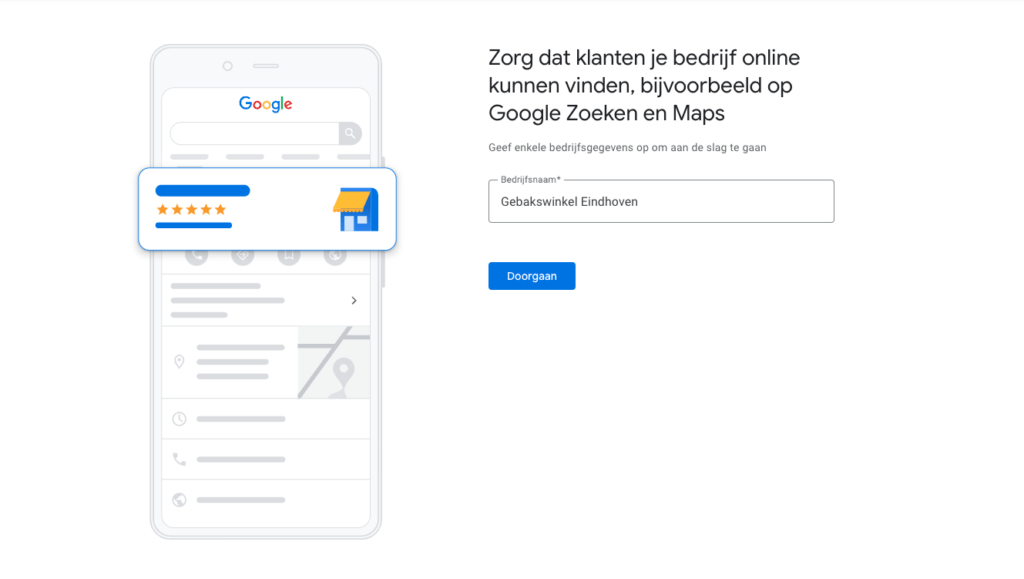 Google Bedrijfsprofiel JouwWeb