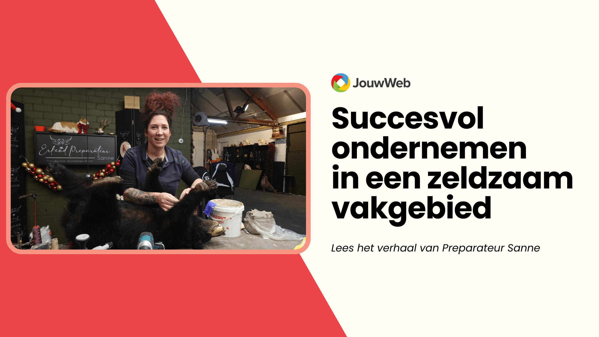 Succesvol ondernemen in een zeldzaam vakgebied